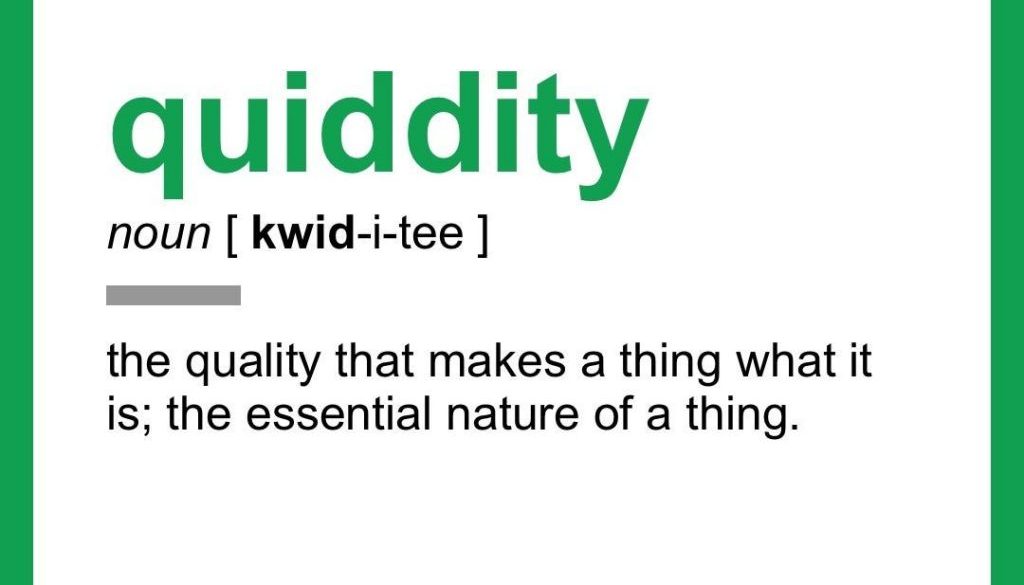 Quiddity